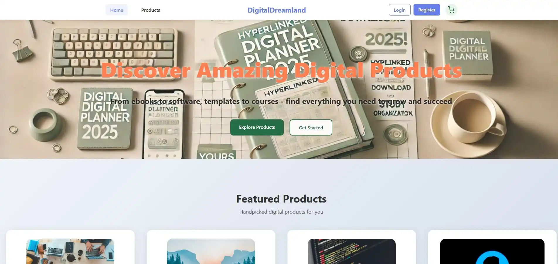 Modern E-Commerce portfolio item by TheUniPick